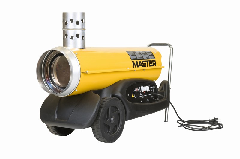 01. Indirect jaune roulettes avec évacuation